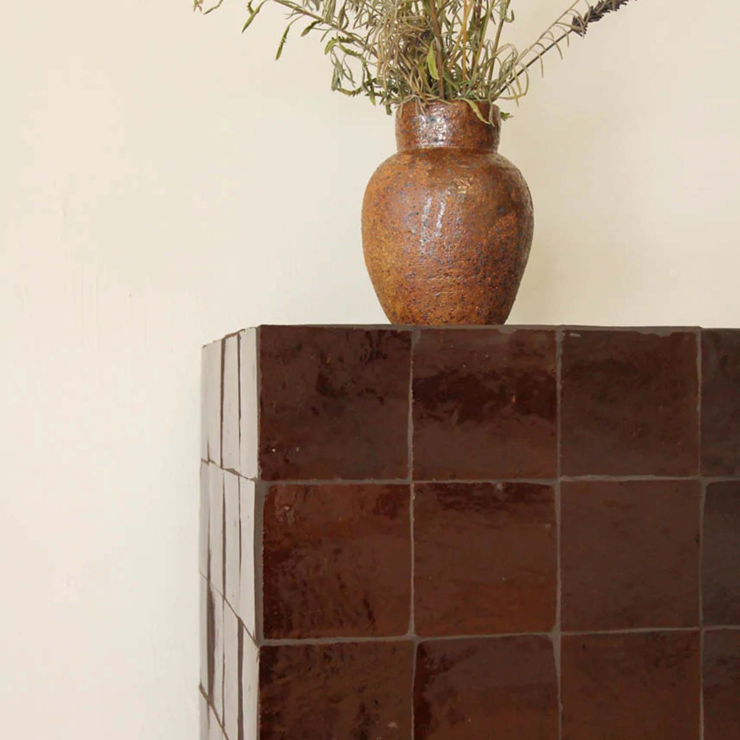 Chocolate Zellige (EZR1010) fliser 5