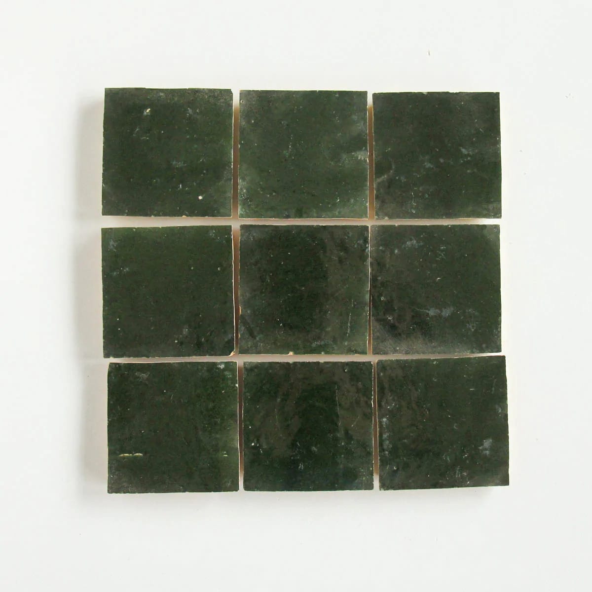 Dark Green Zellige 01