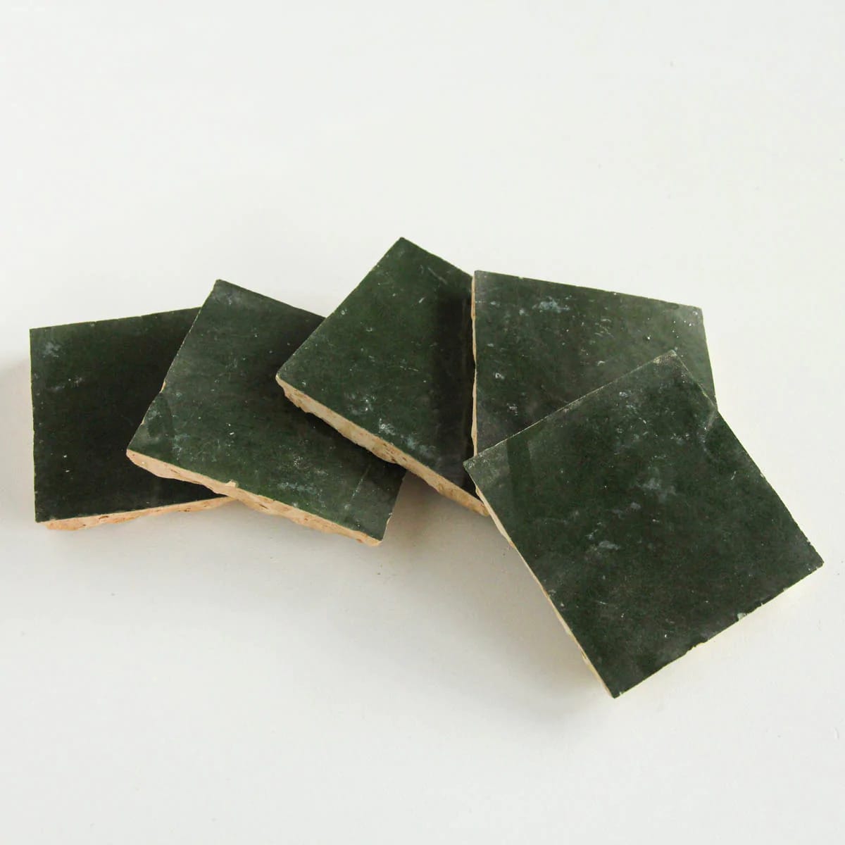 Dark Green Zellige 03